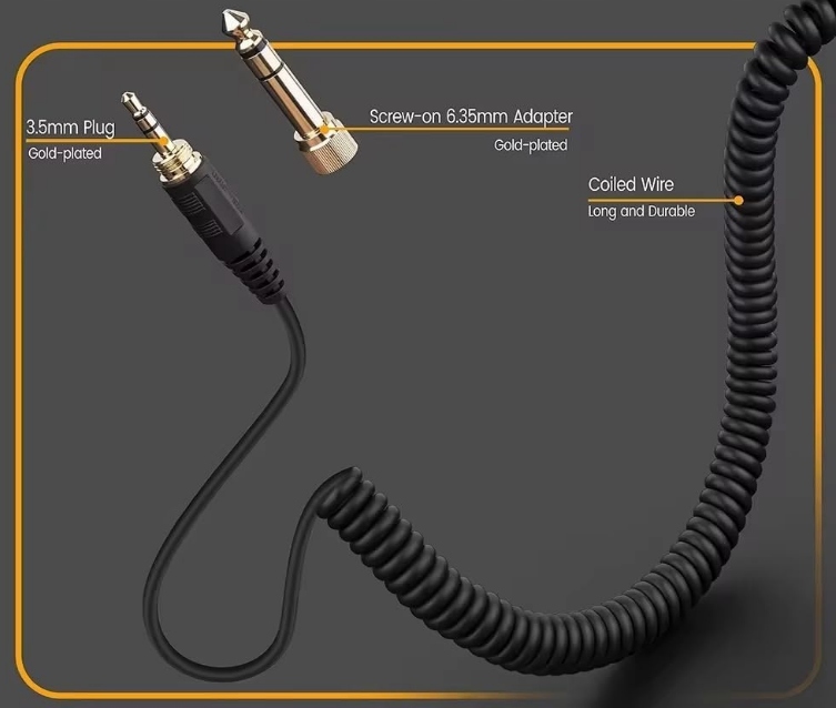 KABEL PRZEWÓD AUDIO DO PIONEER HDJ-CUE1 X7 S7 X5 X7 JACK 2.5/3.5mm GRUBY - obrazek 3