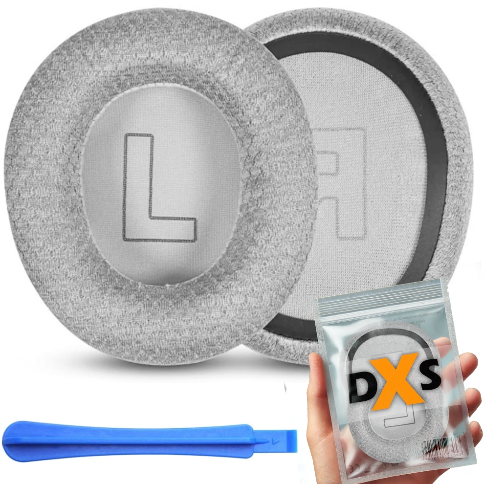 NAUSZNIKI GĄBKI PADY DXS DO Steelseries Arctis Nova 1 3 5 7P 7X Nova3 SZARE