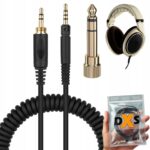 Przewód kabel spiralny do Sennheiser HD518 HD558 HD589 HD595 HD559 HD569