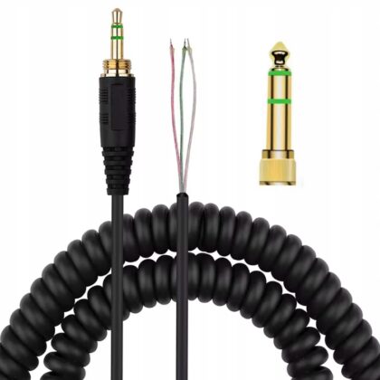 KABEL PRZEWÓD AUDIO DIY DO SONY MDR7506 V6 V7 V9 / Beyerdynamic DT990 DT770