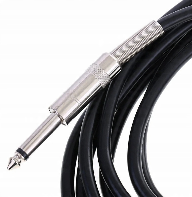 KABEL PRZEWÓD USB DO GITARY JACK 6,3 INTERFEJS USB 2.0 3M PRZEWÓD GRUBY - obrazek 4
