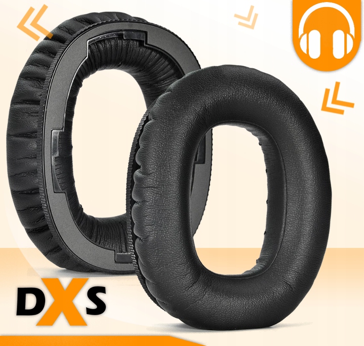 NAUSZNIKI PADY GĄBKI NAKŁADKI DO MARSHALL MONITOR III 3 CZARNE HQ + GRATIS - obrazek 3