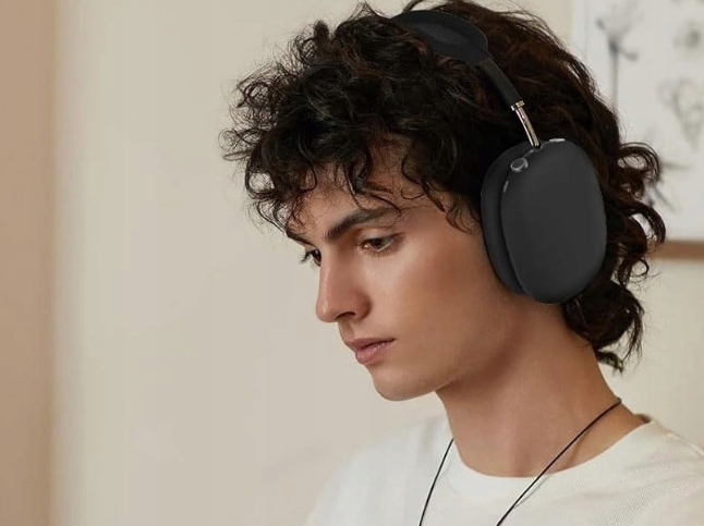 ZESTAW 3W1 DO AIRPODS MAX SILIKONOWA OCHRONA ETUI NAUSZNIKI GĄBKI POKROWIEC - obrazek 5