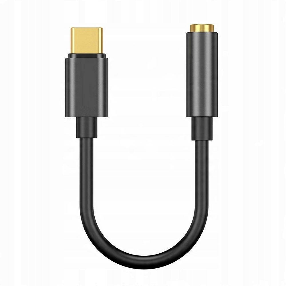 ADAPTER PRZEJŚCIÓWKA AUDIO 3.5MM NA USB-C DAC DO SŁUCHAWEK TELEFONU IPHONE - obrazek 2