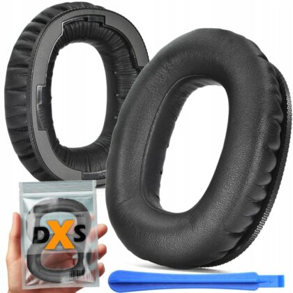 NAUSZNIKI PADY GĄBKI NAKŁADKI DO MARSHALL MONITOR III 3 CZARNE HQ + GRATIS