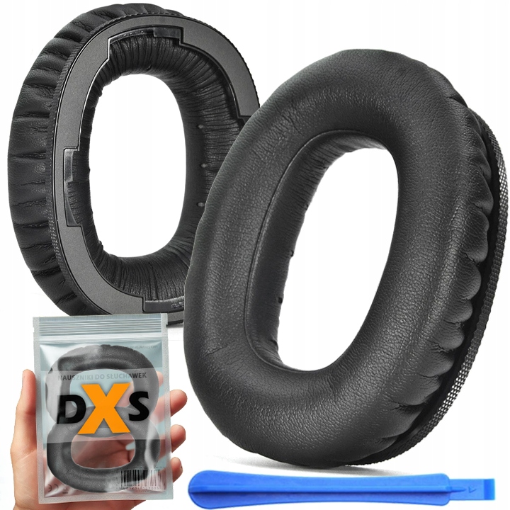 NAUSZNIKI PADY GĄBKI NAKŁADKI DO MARSHALL MONITOR III 3 CZARNE HQ + GRATIS