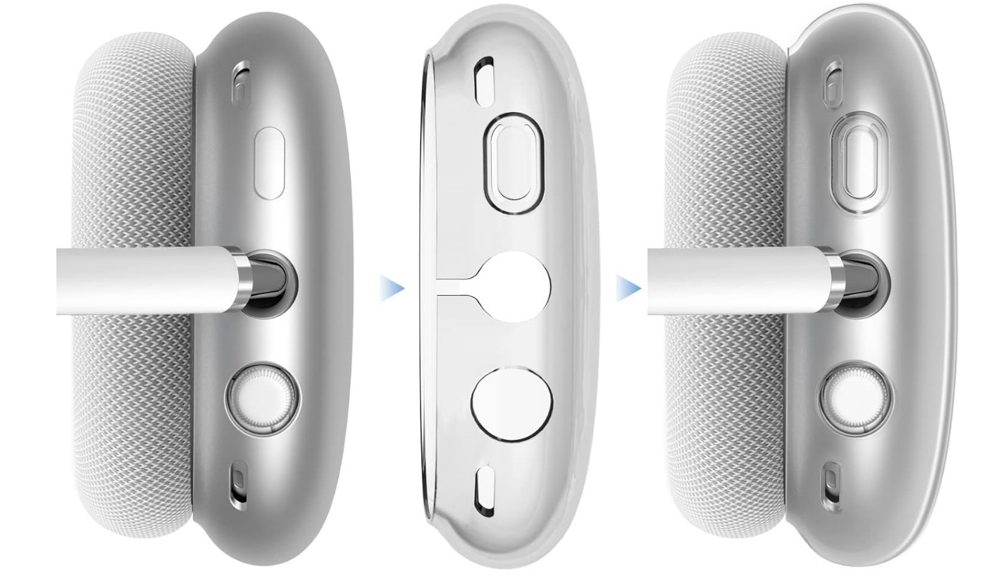 ETUI POKROWIEC CASE COVER DO APPLE AIRPODS MAX OSŁONY OCHRANIACZE NAUSZNIKI - obrazek 3