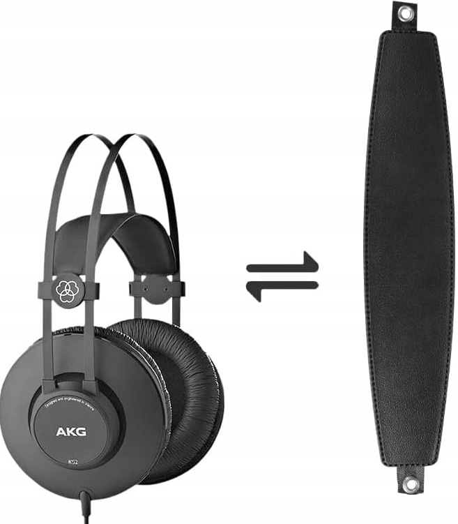 GÓRNA GĄBKA OPASKA HEADBAND PAŁĄK DO AKG K52 K72 K92 K77 K511 K512 K514 - obrazek 3