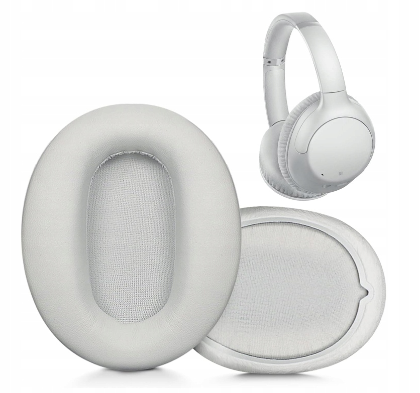 NAUSZNIKI PADY DO SONY WH-CH700N CH720N CH710N - SZARE GREY - JAKOŚĆ HQ - obrazek 5